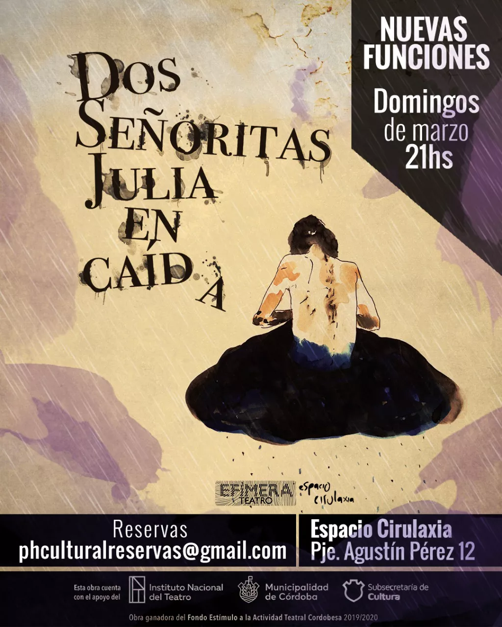 Dos señoritas Julia en caída
